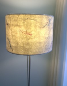 Lampenkap van vilt