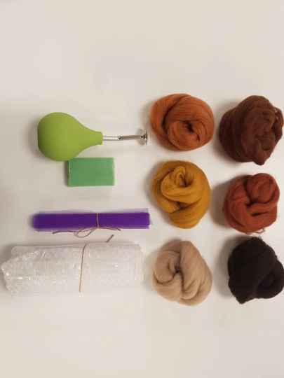 startpakket natvilten workshop vilten wolpakket wet felting kit Earth_Studio Namenia 2