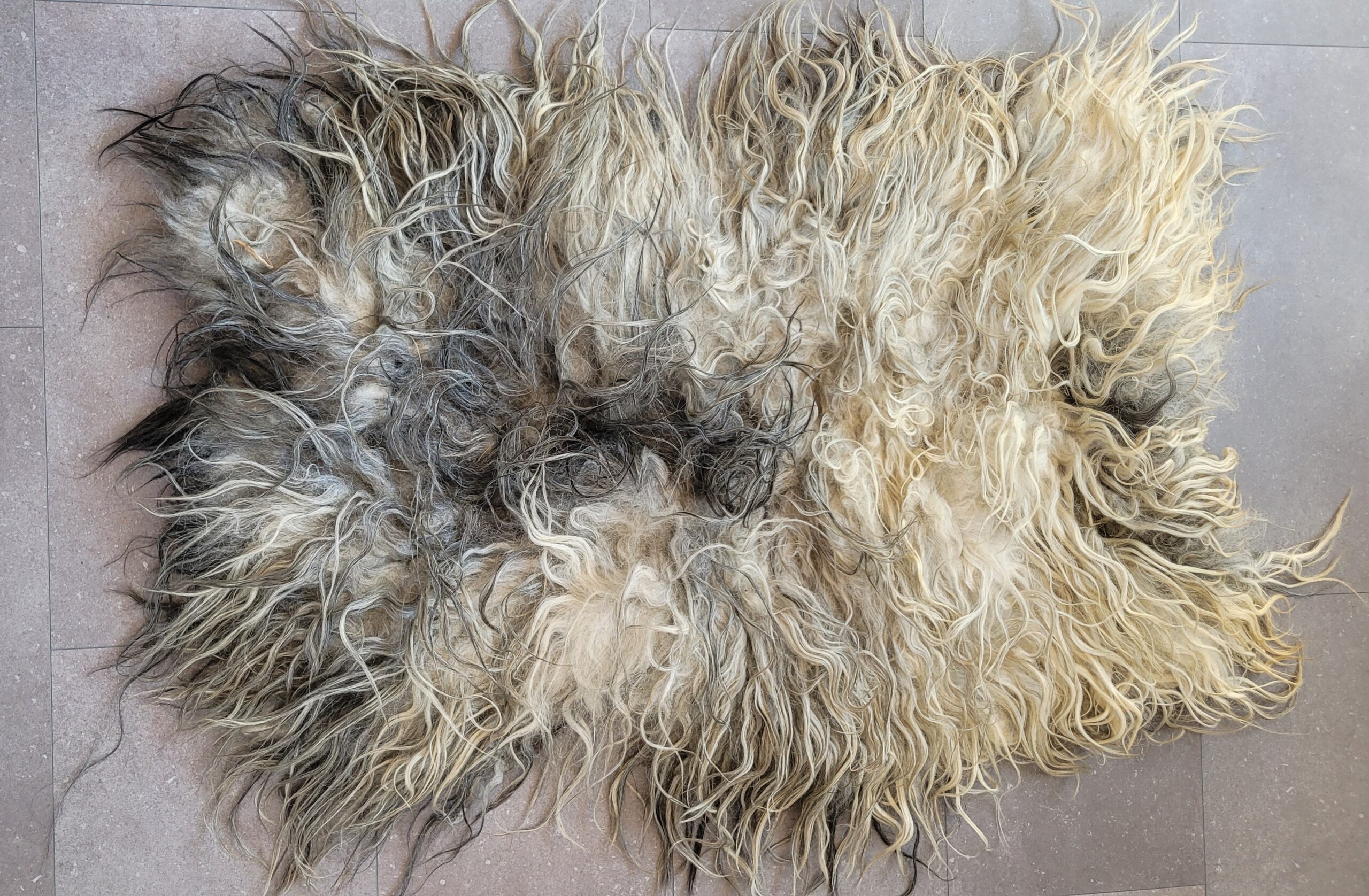 Schapenvacht Alison Grey 110 x 90