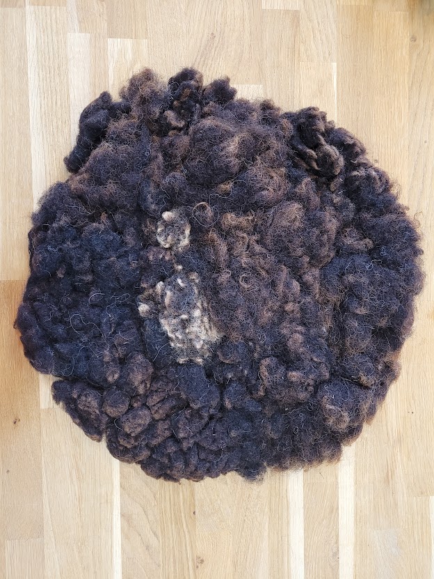 Schapenvacht rond Bless 47 cm