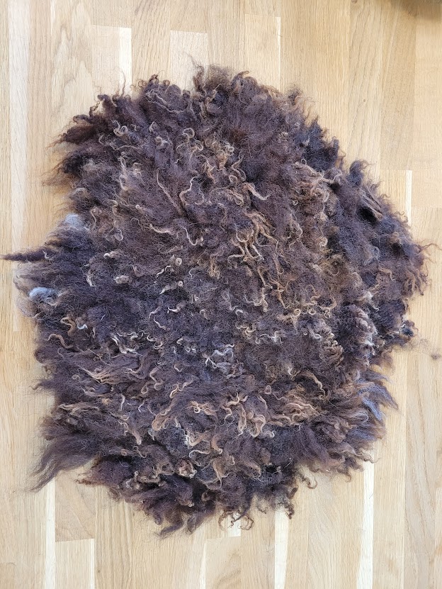 Schapenvacht rond Bless 50 cm