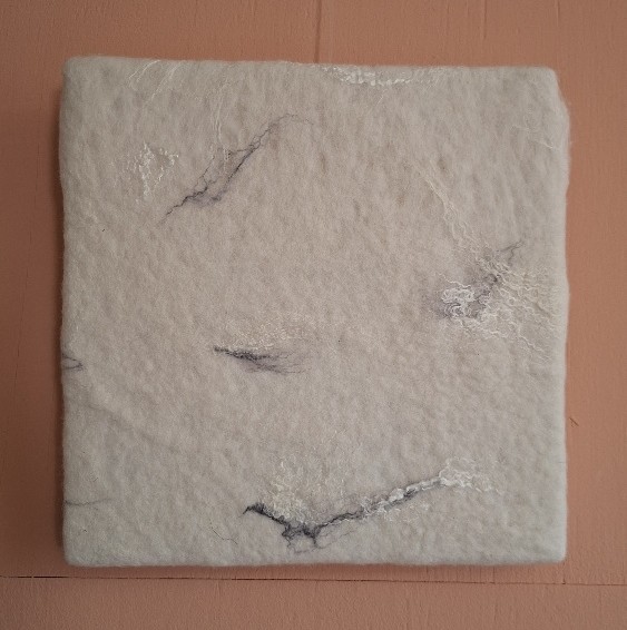 wool art wolkunst wandpaneel vilt akoestisch wandpaneel wol Sky_Arte Cascada (2b)