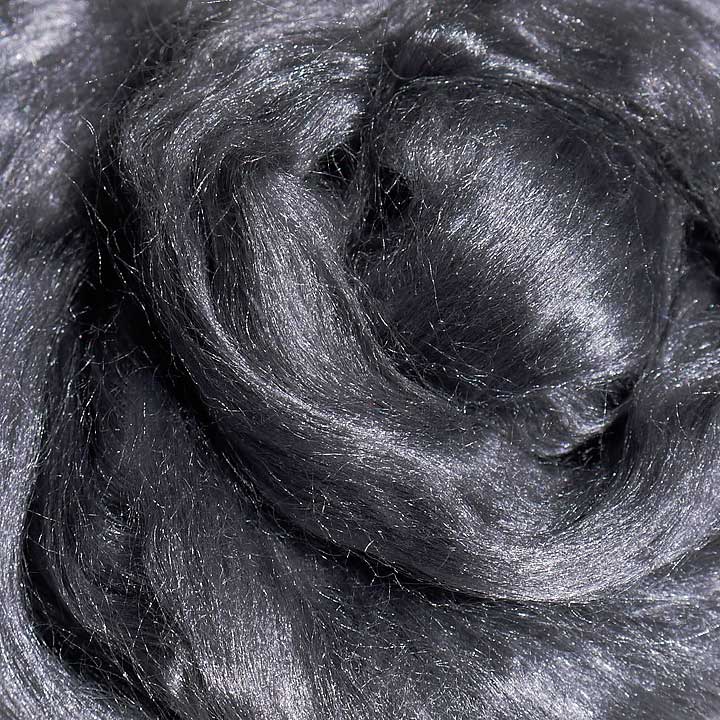 zijdevezel voor vilten zijdelont kopen winkel wolgoeroe grijs grey