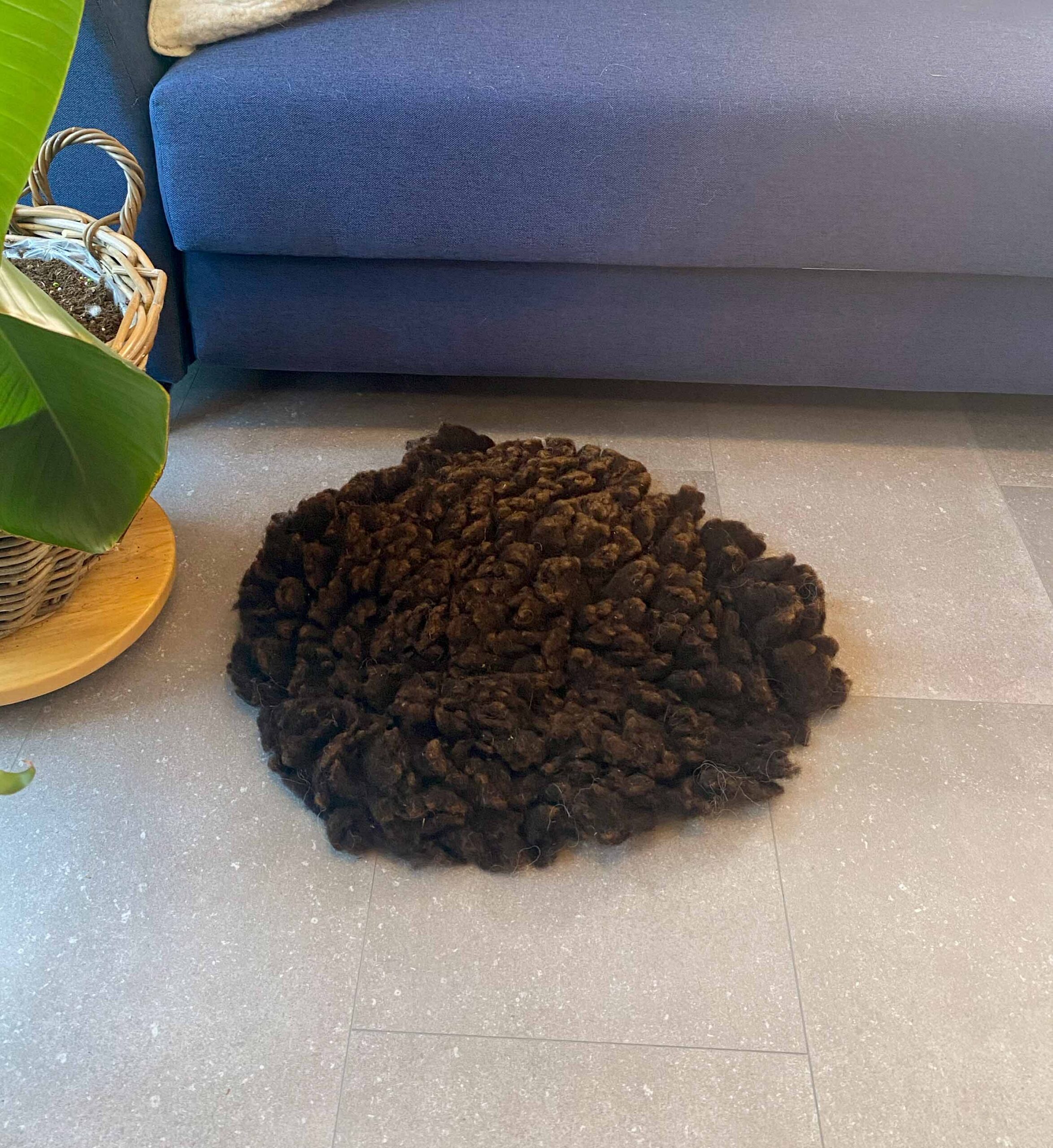Schapenvacht rond Bless 55 cm