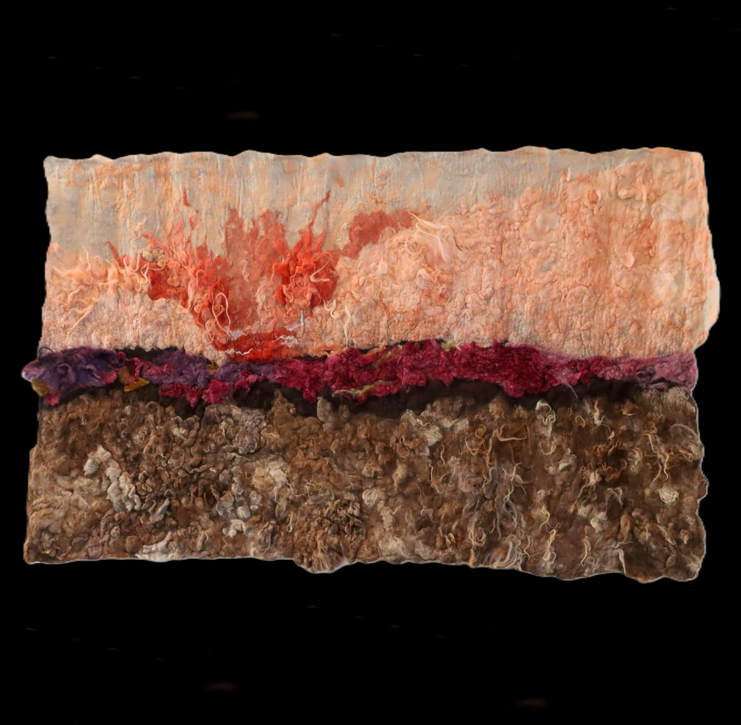 wandkleed van vilt_Herfst_serie vier jaargetijden_Arte Cascada_Inge Visser (3)