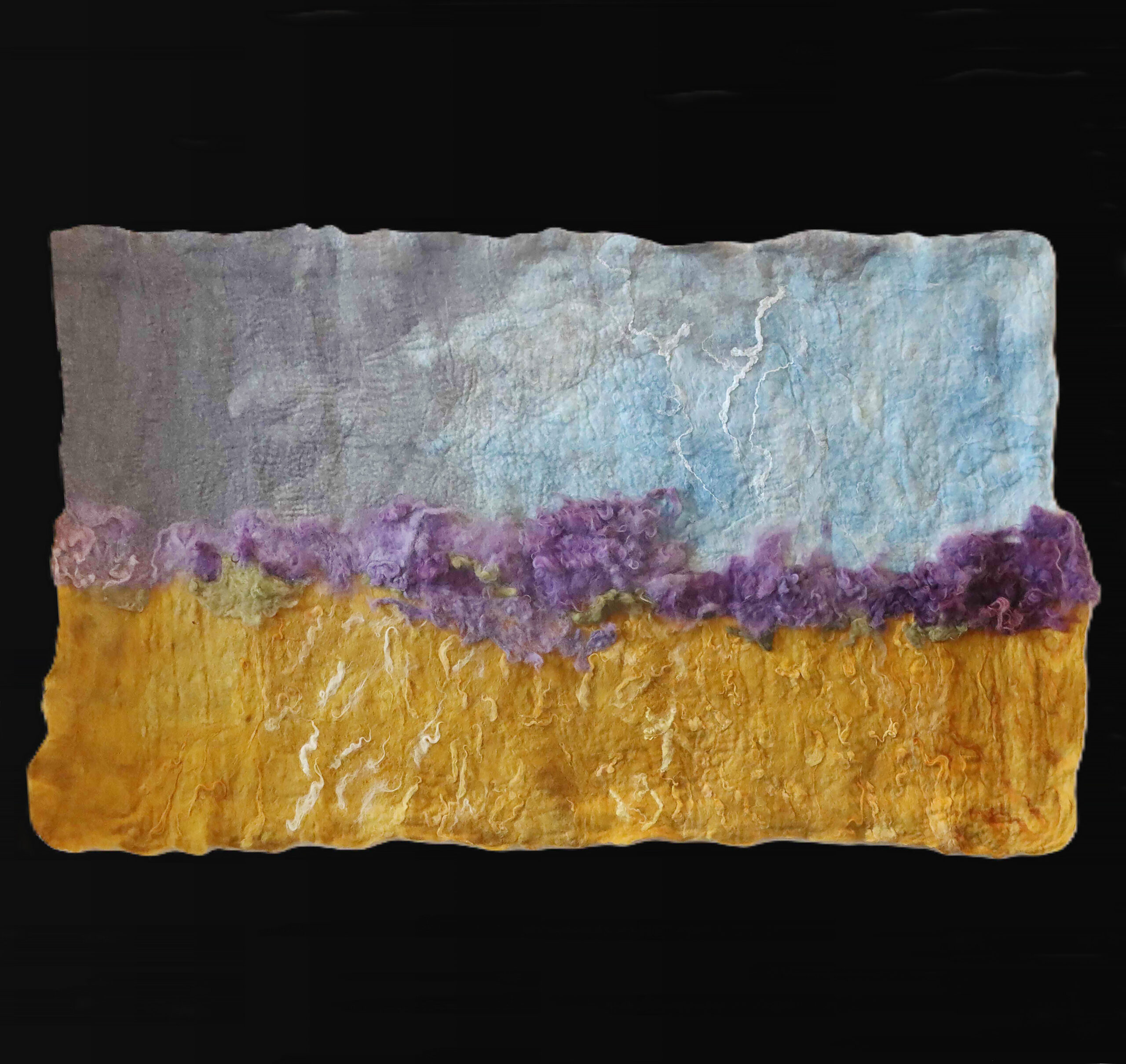 wandkleed van vilt_Zomer_serie vier jaargetijden_Arte Cascada_Inge Visser (4b)